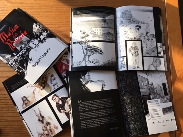 Alcune pagine del Graphic Novel Musica sulle Bocche di Bogdan Lupescu